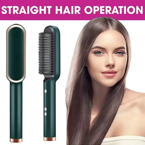2 in 1 Hair straightener - Curling Hair - Hair Style Make in Three Minute